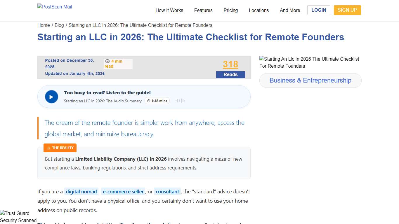 How to Start a Remote LLC in 2026: A 7-Step Guide