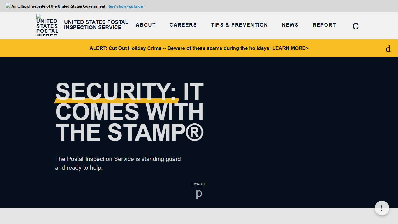 United States Postal Inspection Service – Protecting you and everyone the post reaches.